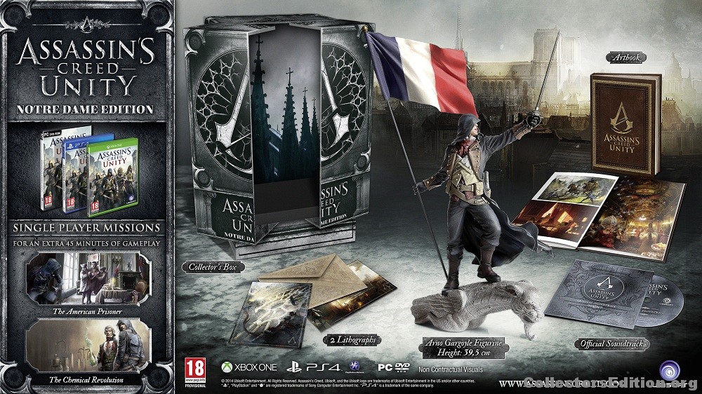 » Assassin's Creed: Unity Notre Dame Edition (PS4)  [Europe]